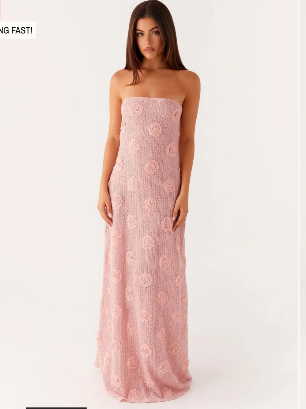 Peppermayo Holly Maxi Dress Pink Size US 4 - Picture 13 of 15